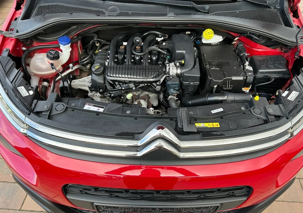 Citroen C3 cena 25999 przebieg: 138000, rok produkcji 2018 z Dukla małe 137